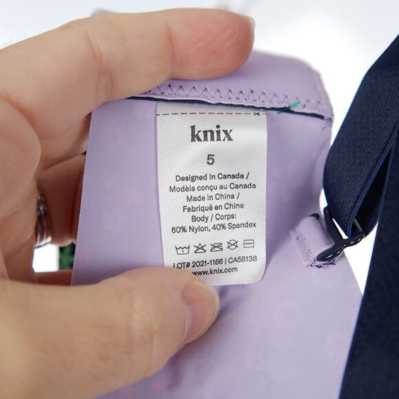 Knix Floral Seamless Bra Size 5 - Picture 3 of 4